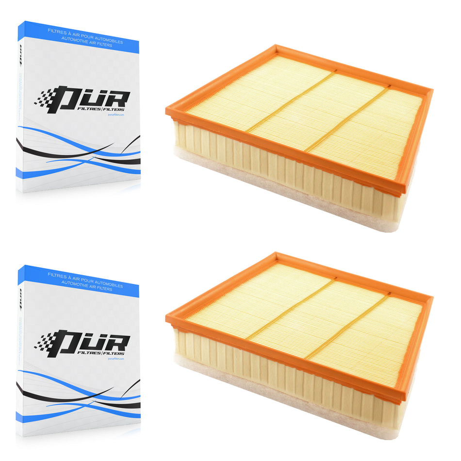 Engine Air Filter (2 Pack) For GMC Chevrolet Sierra 2500 HD Silverado 3500 K57-100100