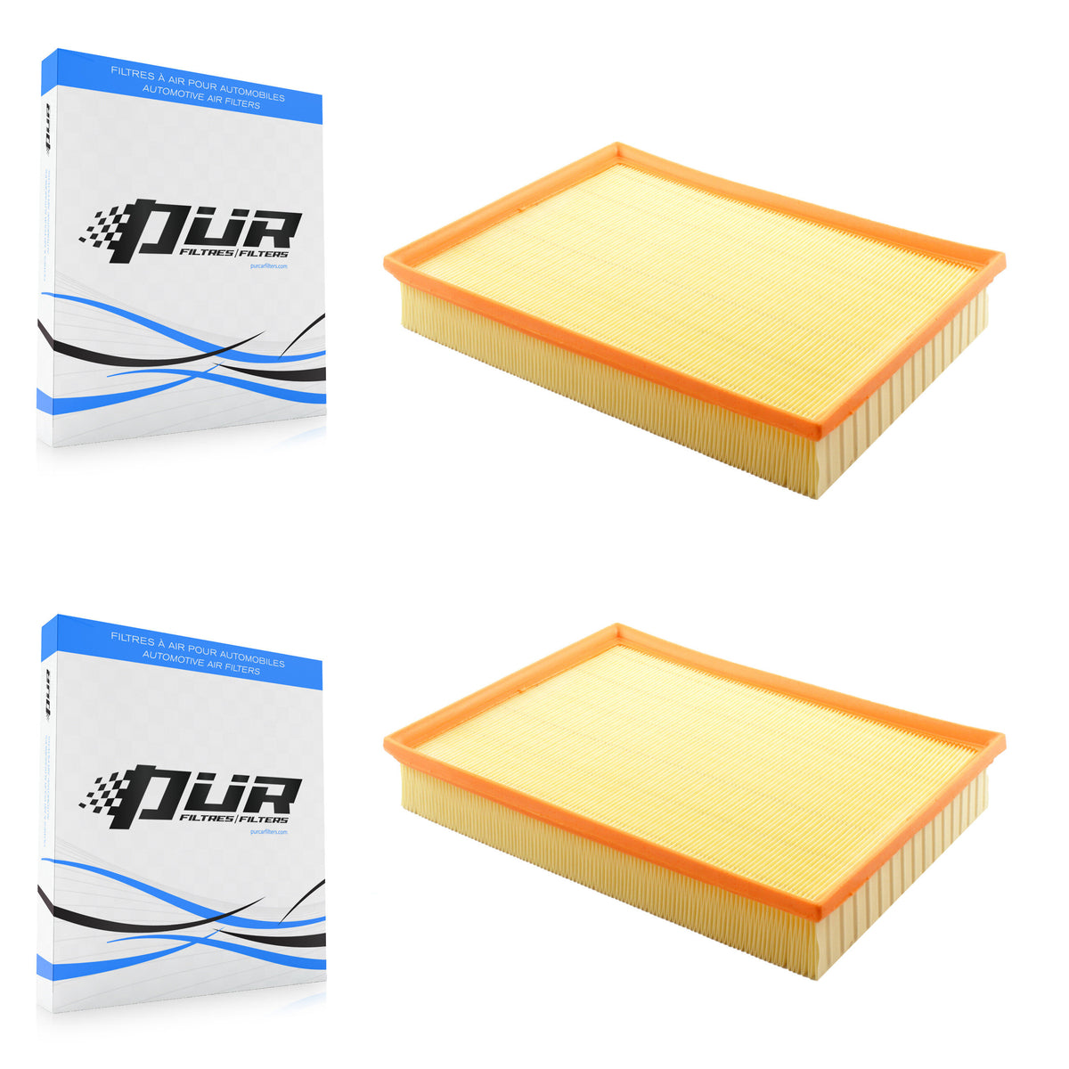 Engine Air Filter (2 Pack) For Mercedes-Benz Sprinter 2500 3500 Dodge 4500 3500XD 1500 K57-100132