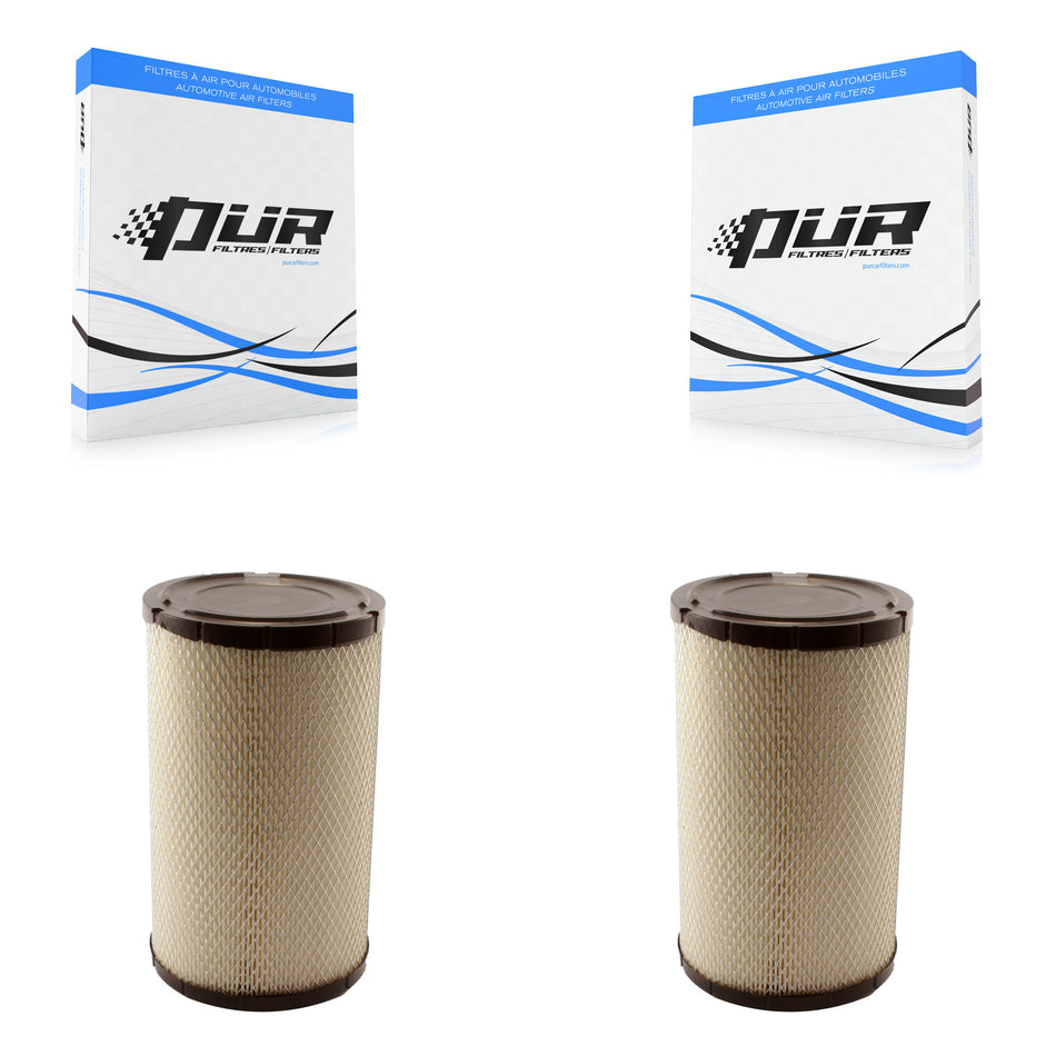 Engine Air Filter (2 Pack) For Chevrolet GMC K1500 C1500 K2500 K3500 Tahoe C2500 2500 K57-100149