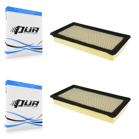 Engine Air Filter (2 Pack) For Ford Explorer Edge Lincoln Fusion Mazda MKX Flex 6 Taurus K57-100181