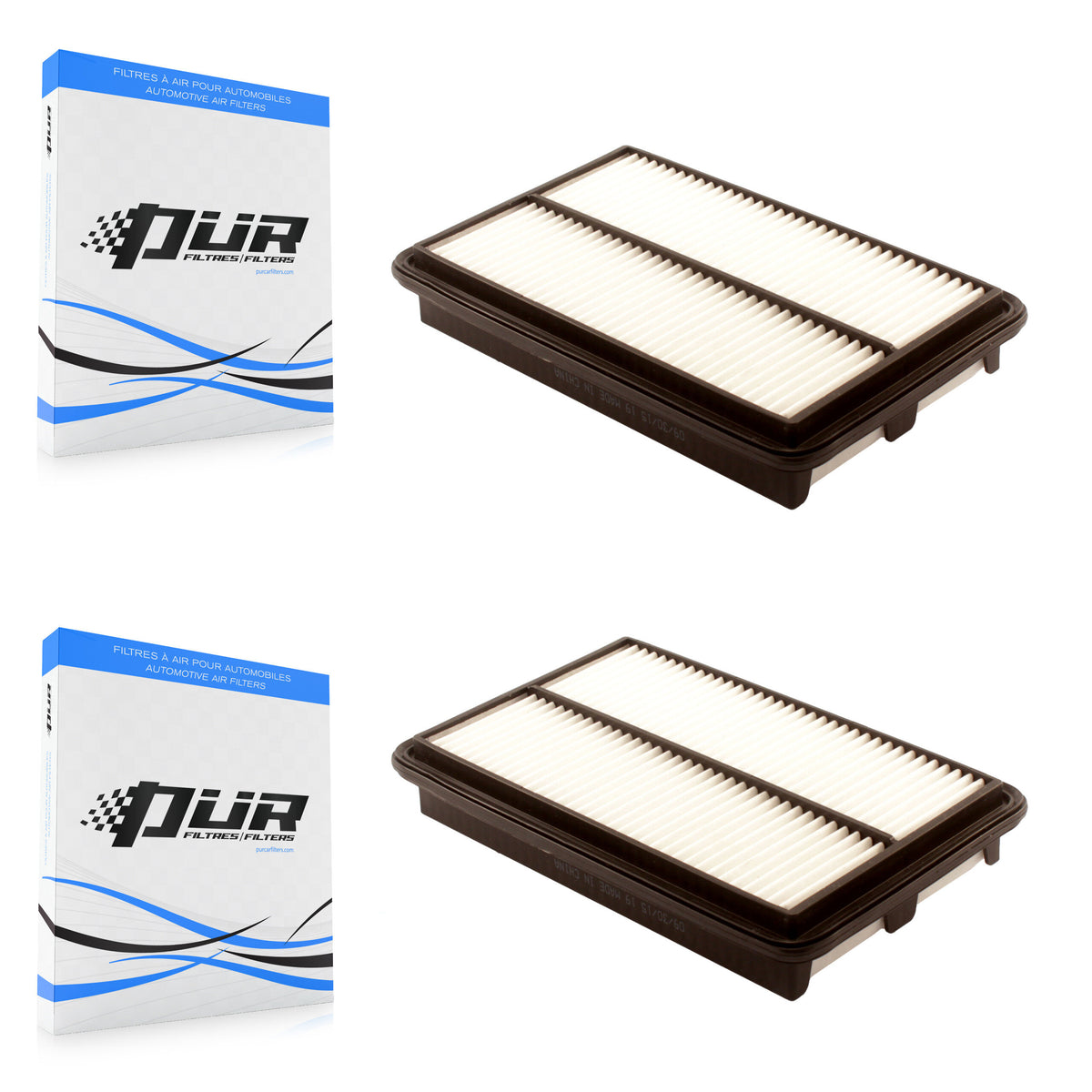 Engine Air Filter (2 Pack) For 2010-2013 Acura MDX ZDX K57-100227