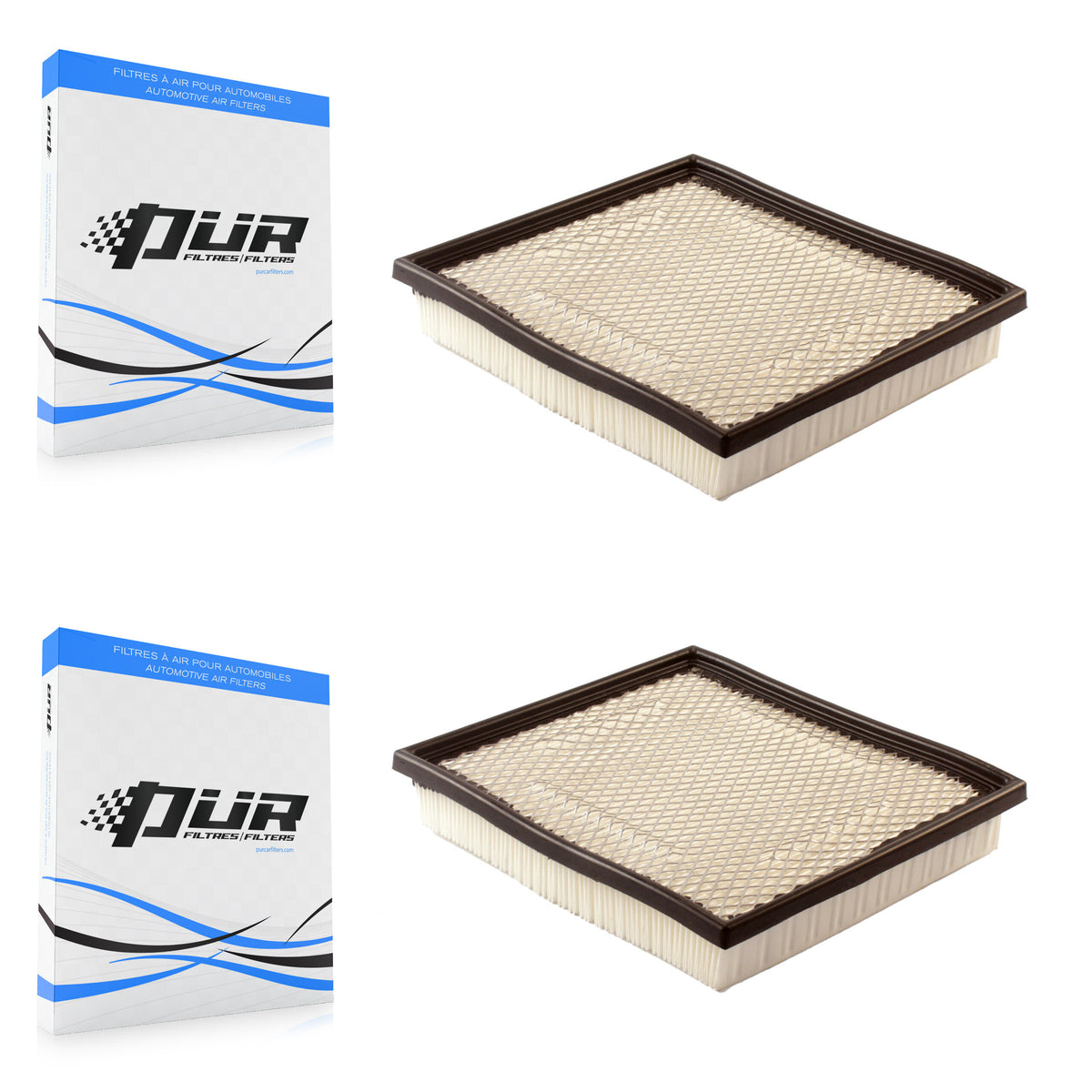 Engine Air Filter (2 Pack) For Dodge Grand Caravan Chrysler Sebring Town & Country Routan K57-100260