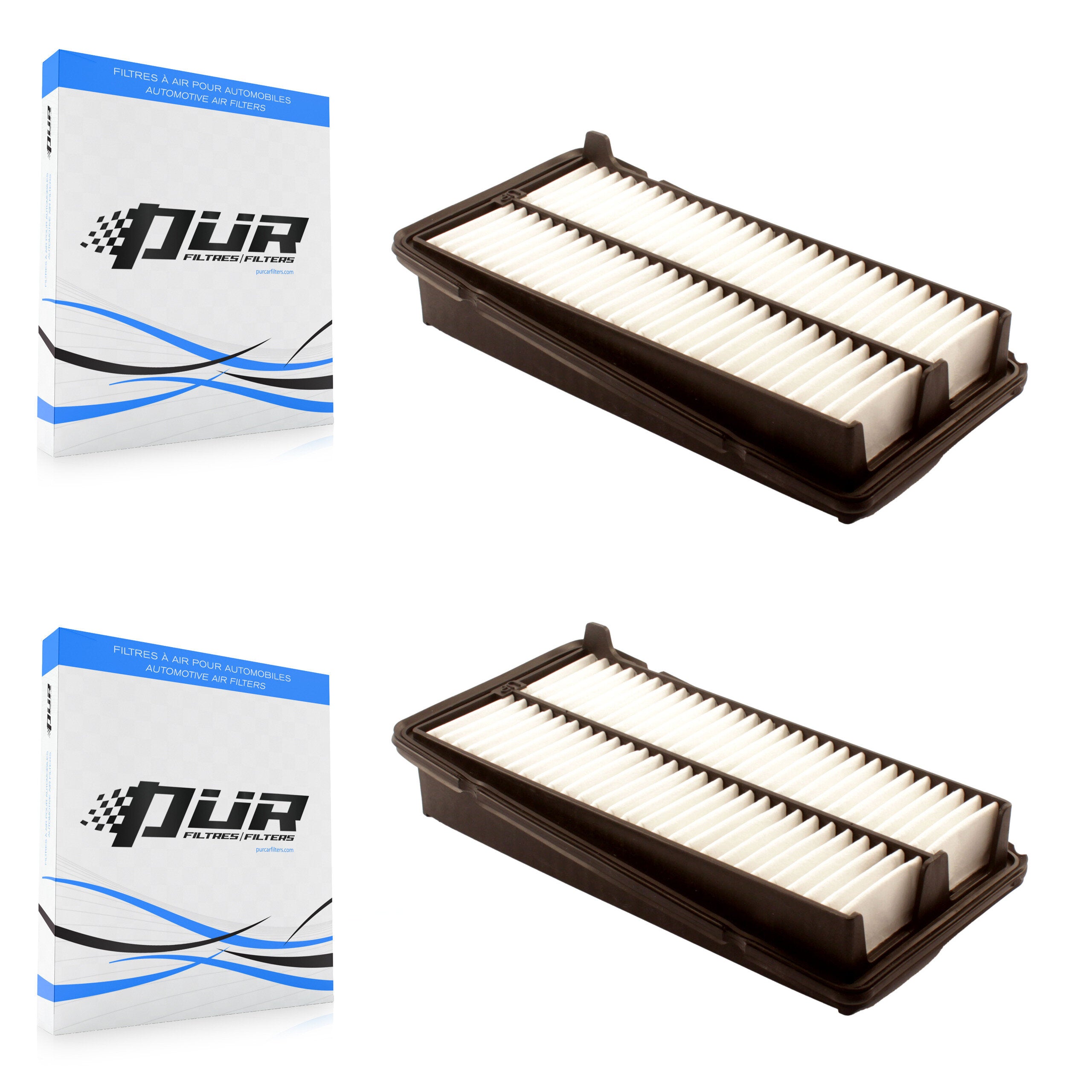 Engine Air Filter (2 Pack) For Honda Accord Acura TL CL K57-100279