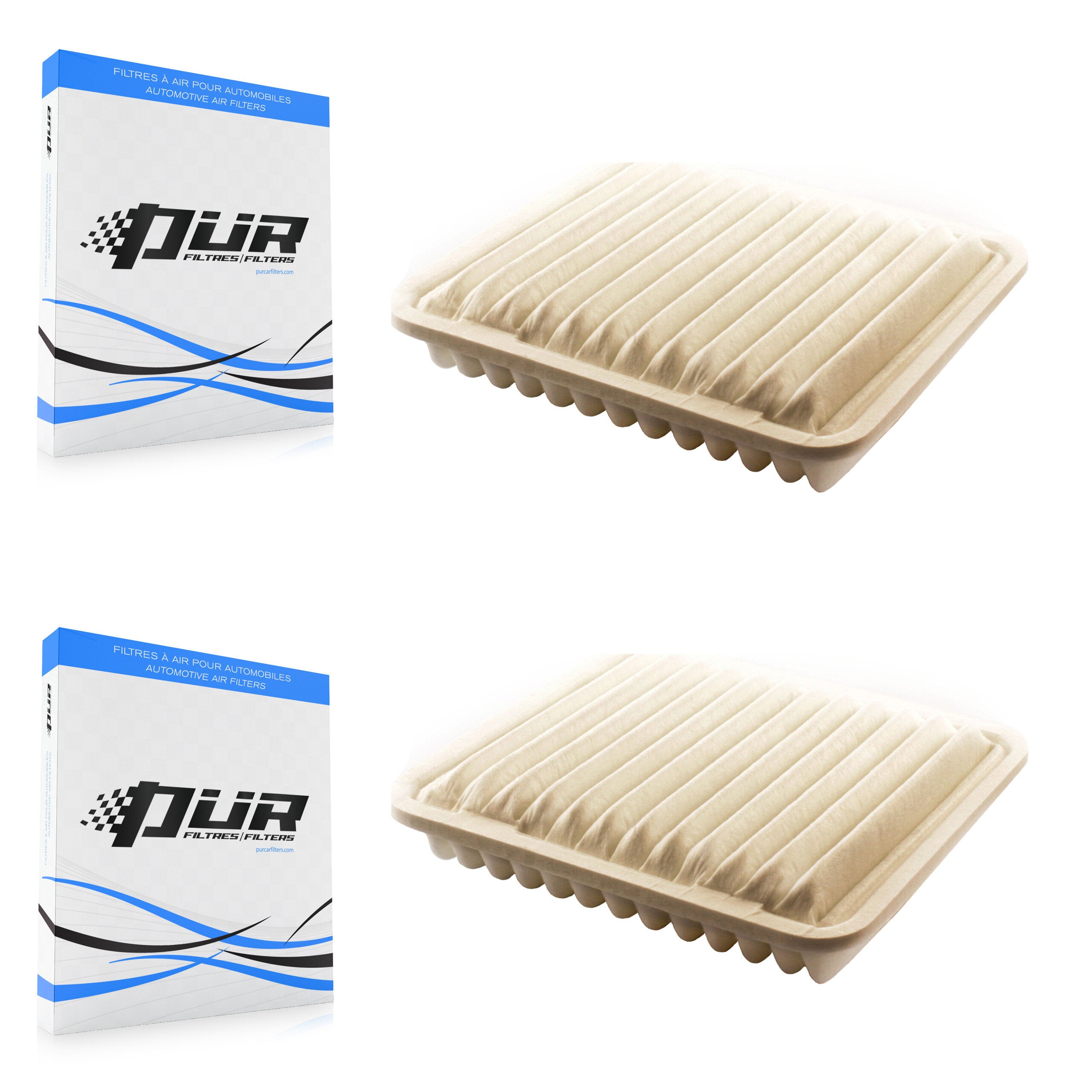 Engine Air Filter (2 Pack) For Mitsubishi Eclipse Endeavor Galant K57-100310