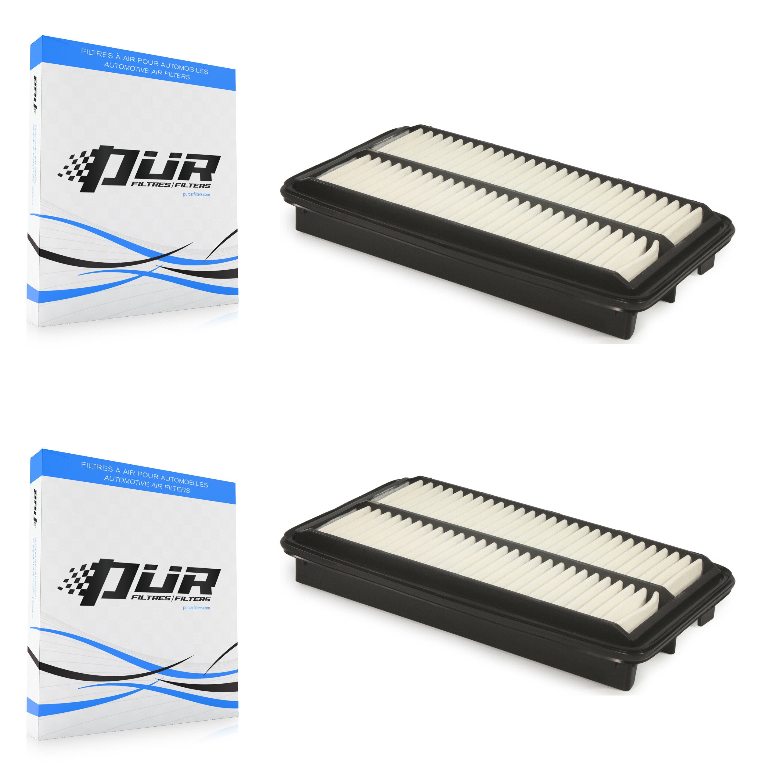 Engine Air Filter (2 Pack) For Honda Pilot Odyssey Acura Ridgeline MDX Passport TLX K57-100315