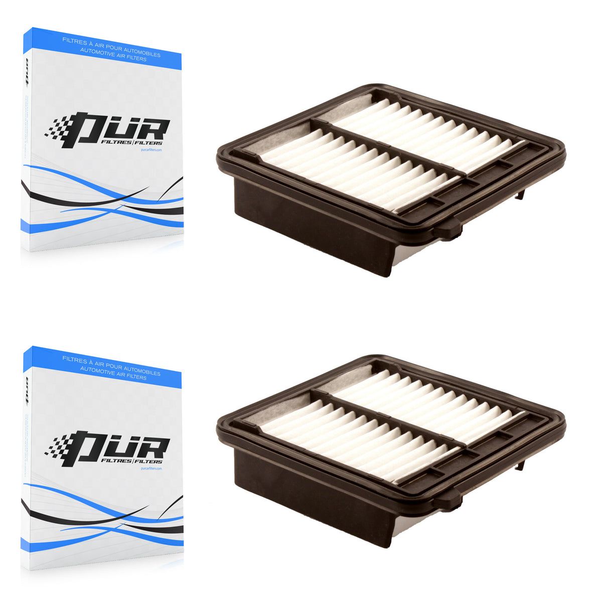 Engine Air Filter (2 Pack) For 2011-2016 Honda CR-Z K57-100317