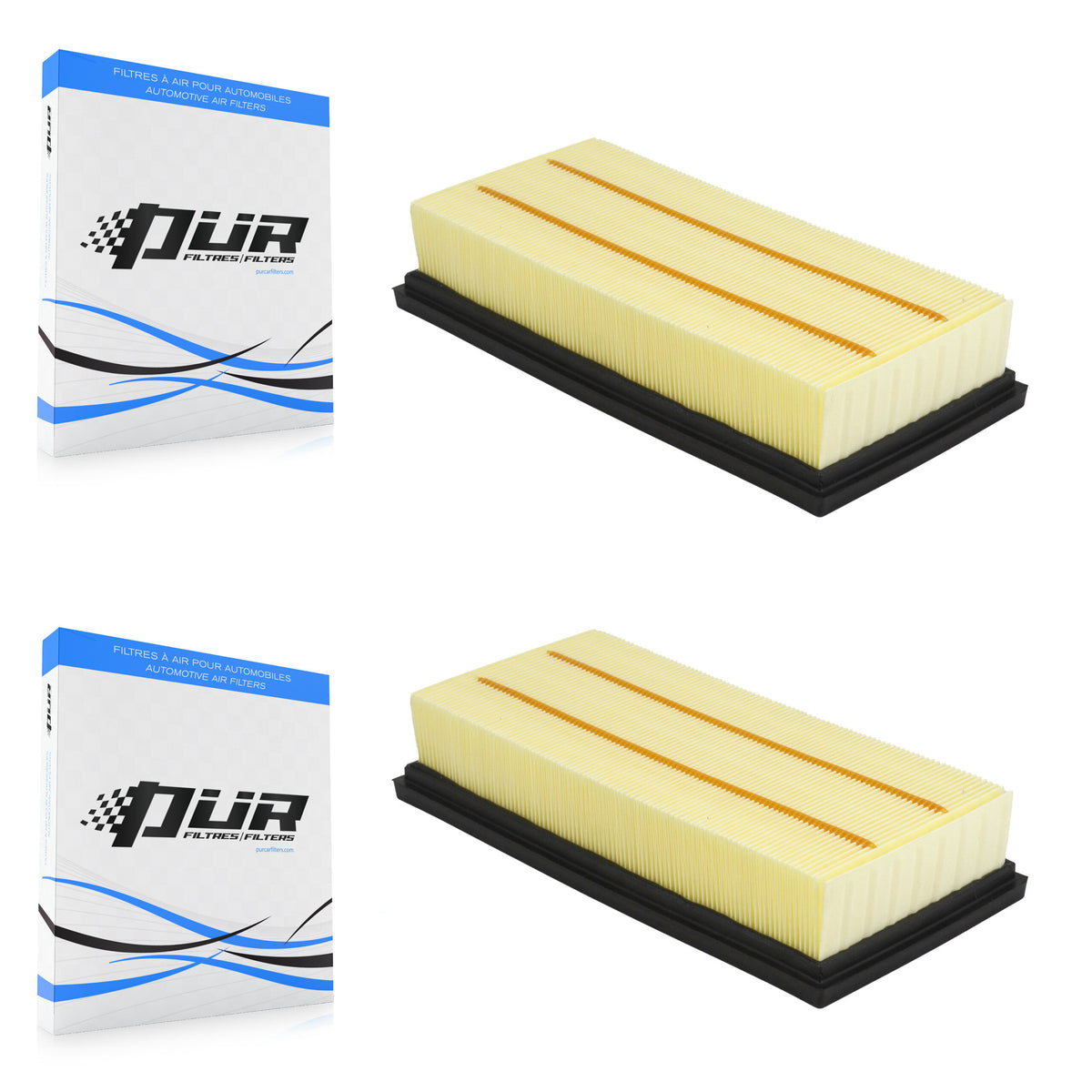 Engine Air Filter (2 Pack) For Ford Explorer Police Interceptor Utility 3.3L K57-103860
