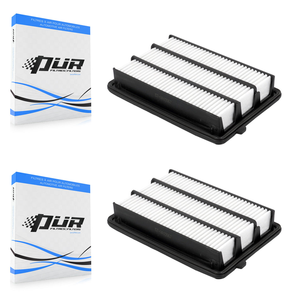Engine Air Filter (2 Pack) For 2017-2021 Honda Civic 2.0L with Turbocharged K57-103861