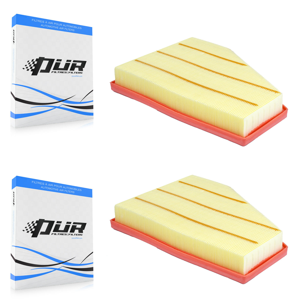Engine Air Filter (2 Pack) For Jeep Grand Cherokee L 3.6L K57-103896