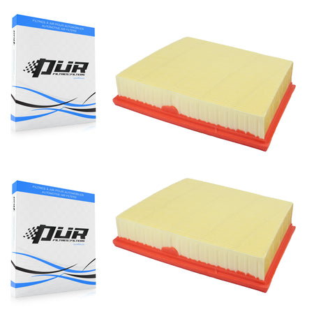 Engine Air Filter (2 Pack) For Jaguar F-Pace Land Rover Range Velar XE XF 2.0L K57-103899