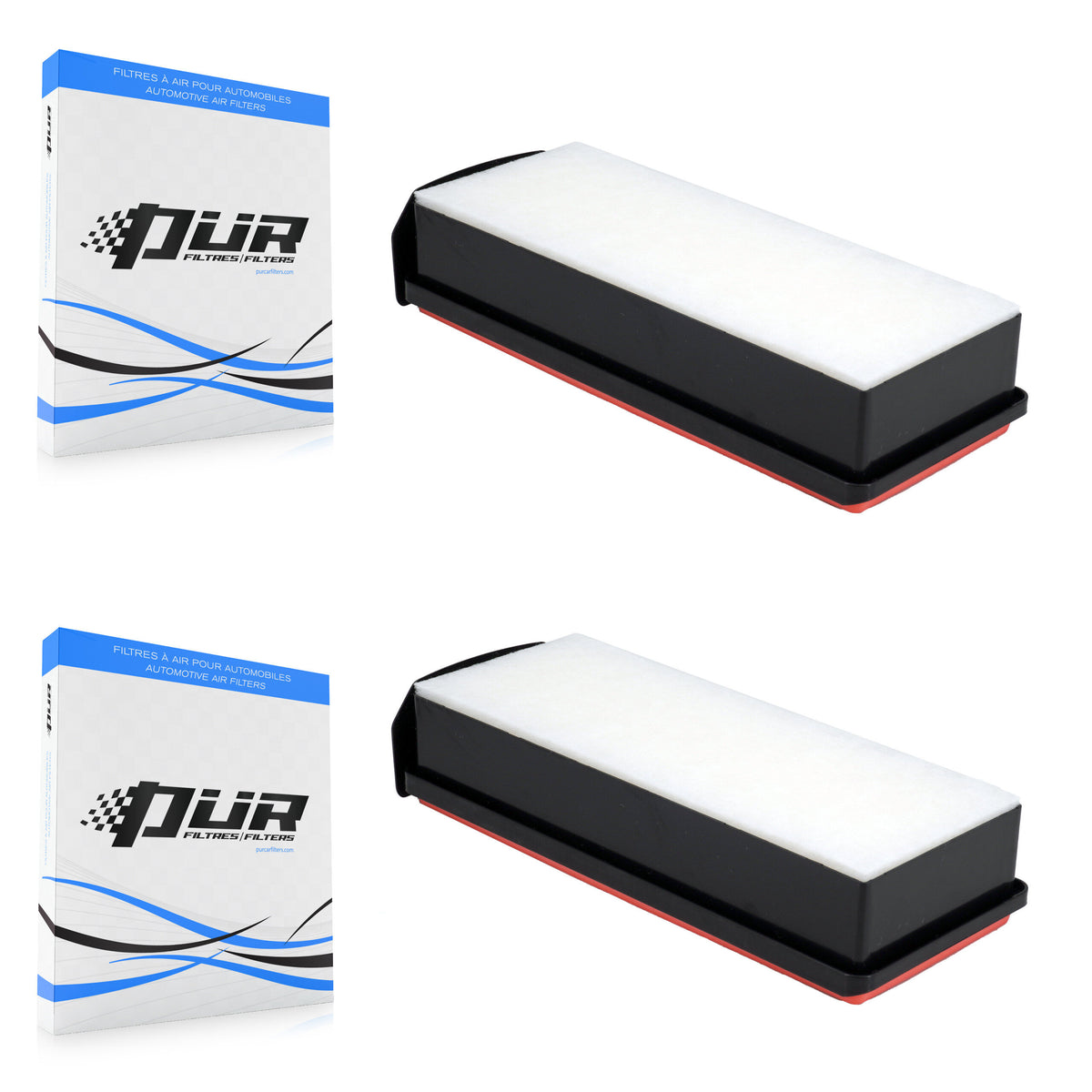 Engine Air Filter (2 Pack) For BMW X5 535d xDrive K57-103912