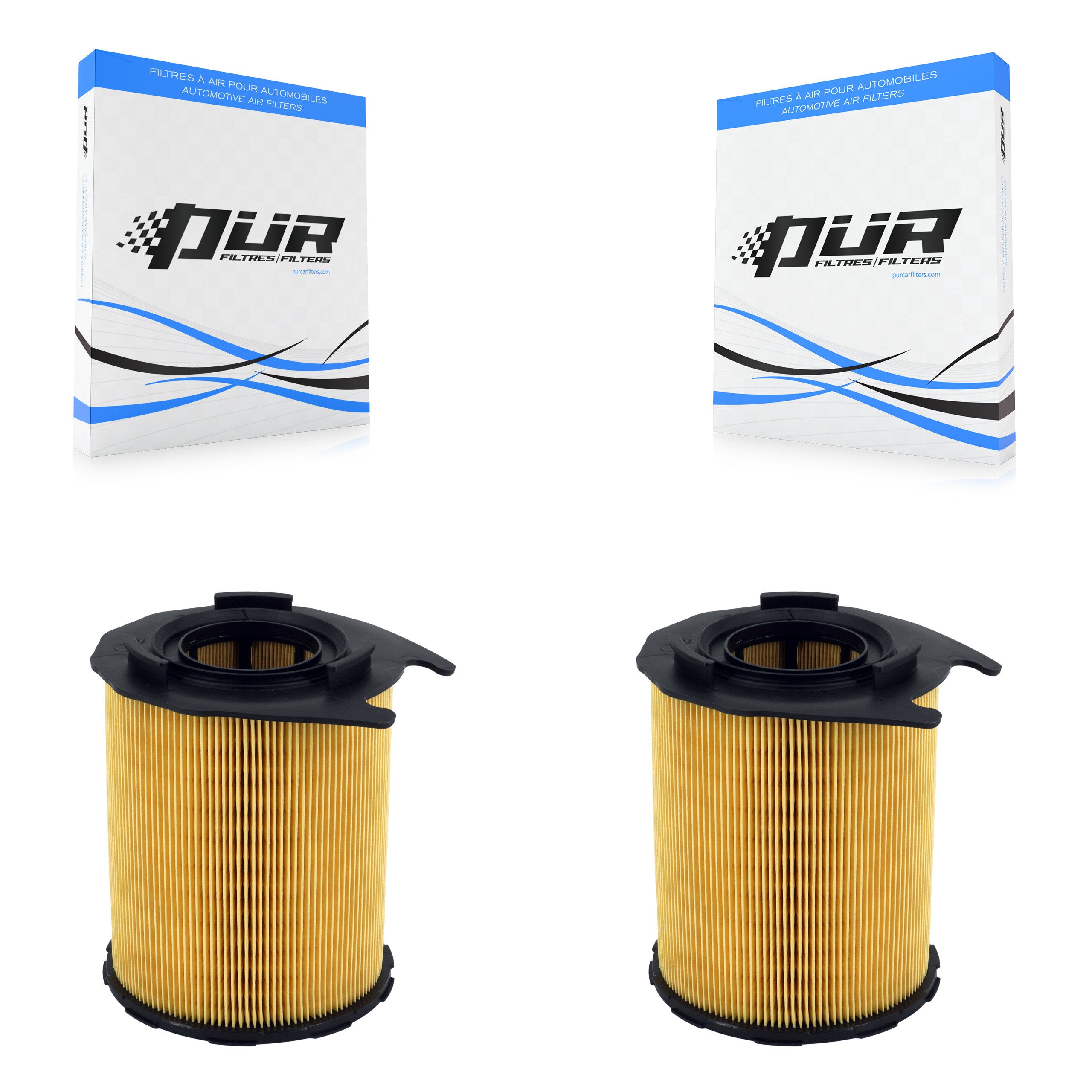 Engine Air Filter (2 Pack) For Mercedes-Benz CLA45 AMG GLA45 2.0L K57-103916