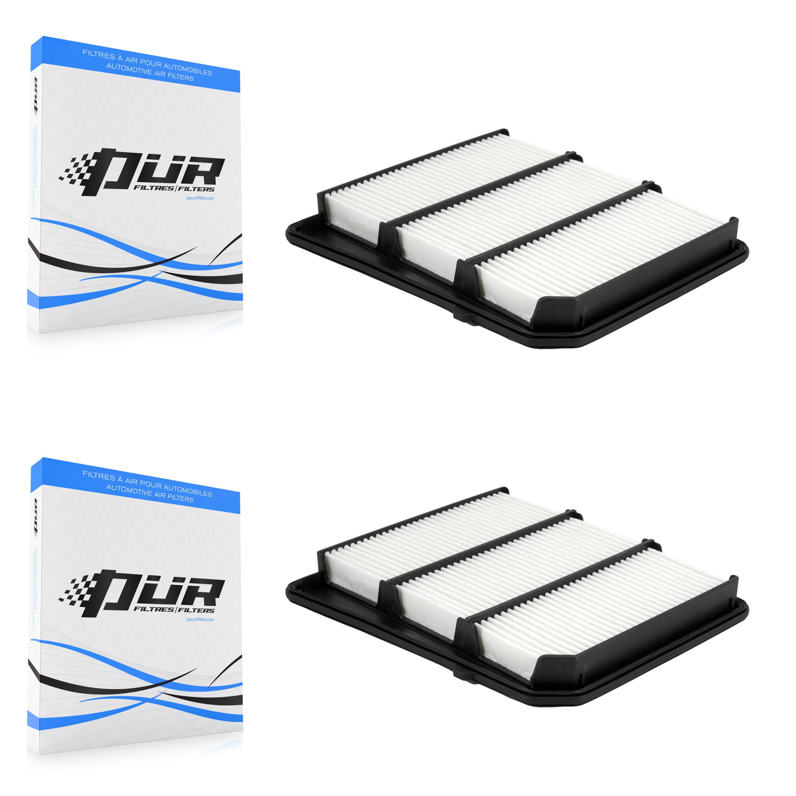 Engine Air Filter (2 Pack) For Nissan TITAN K57-103919