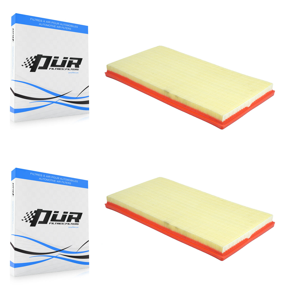Engine Air Filter (2 Pack) For 2016-2023 Mercedes-Benz Metris K57-103929