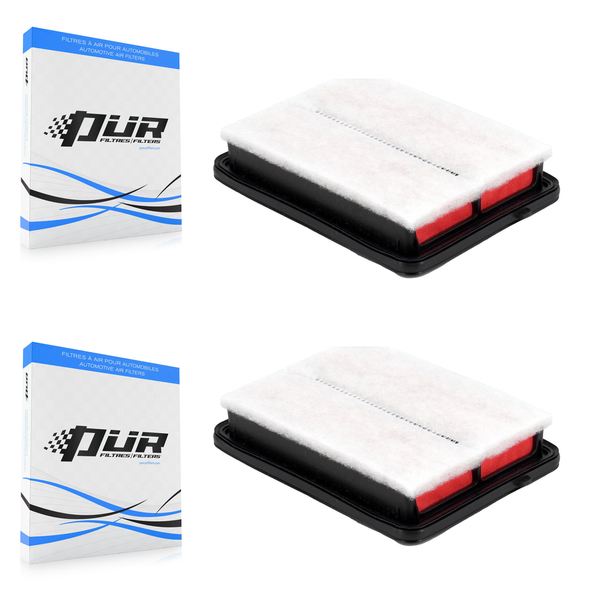 Engine Air Filter (2 Pack) For Nissan Kicks Versa K57-103943