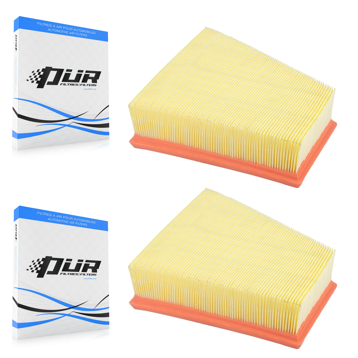 Engine Air Filter (2 Pack) For Acura MDX TLX 3.0L K57-104238