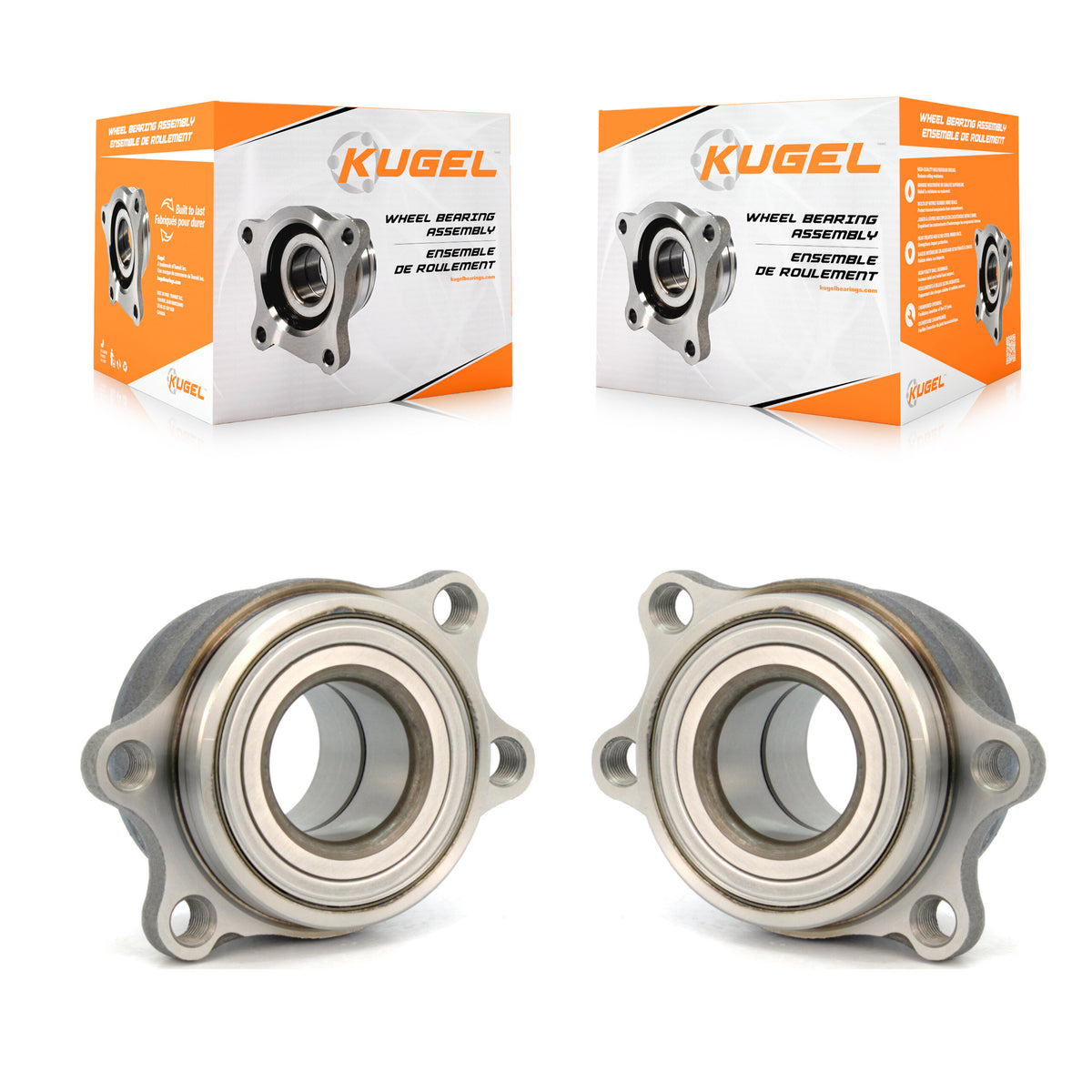 Rear Wheel Bearing Assembly Pair For Subaru Outback Legacy Baja K70-100040