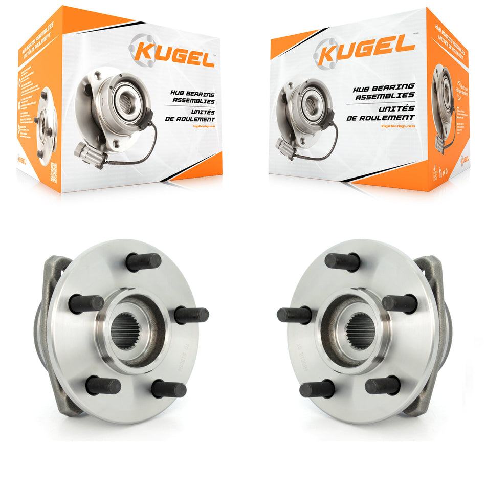Front Wheel Bearing And Hub Assembly Pair For Jeep Wrangler Cherokee Grand Comanche Wagoneer TJ K70-100248