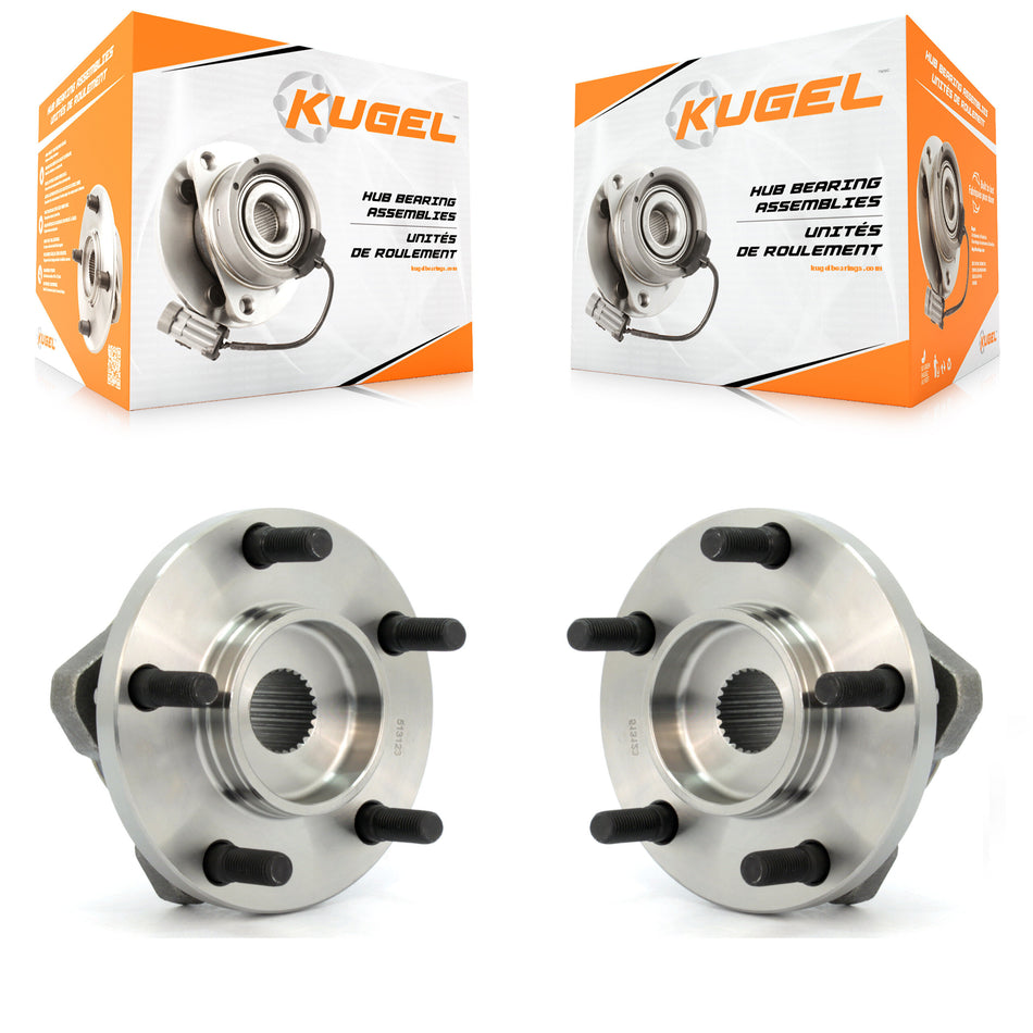 Front Wheel Bearing And Hub Assembly Pair For Dodge Grand Caravan Chrysler Town & Country Plymouth Voyager Prowler K70-100256