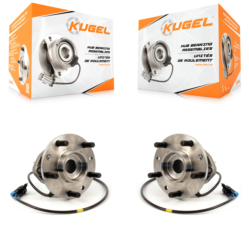 Front Wheel Bearing And Hub Assembly Pair For Chevrolet S10 Blazer GMC Sonoma Jimmy Oldsmobile Bravada Isuzu Hombre K70-100257