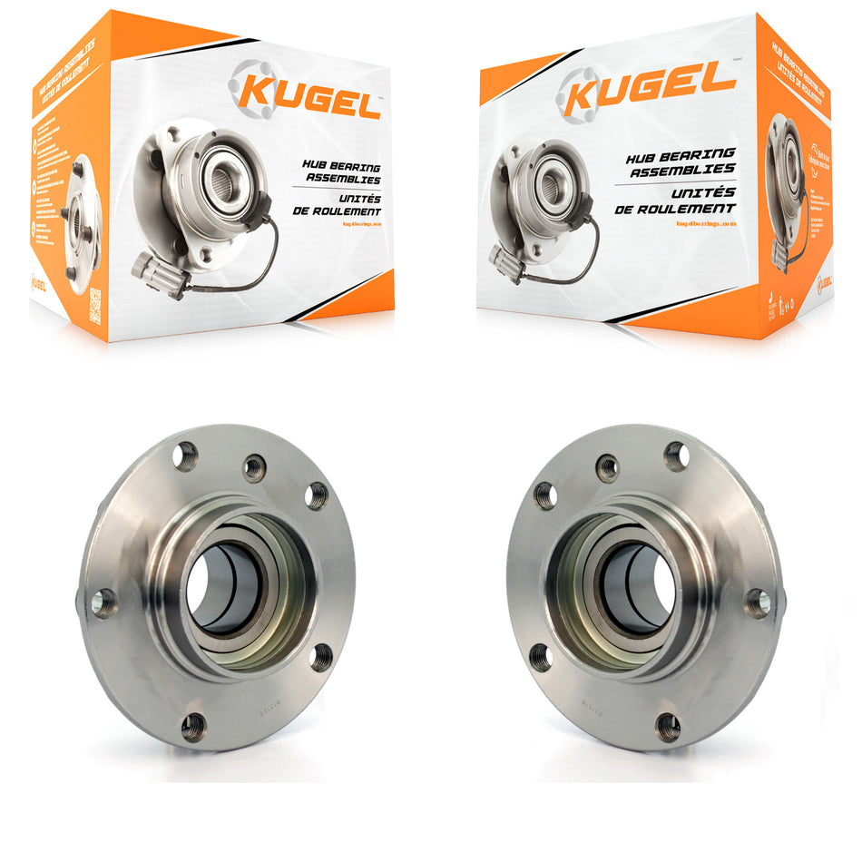 Front Wheel Bearing & Hub Assembly Pair For BMW 325i Z3 Z4 325Ci 330Ci M3 328i 330i 323i 318i 525i 323Ci 318ti 325is 328is 328Ci 318is 323is 530i 540i 840Ci 740iL 535i 740i 850Ci 735i 850i K70-100258