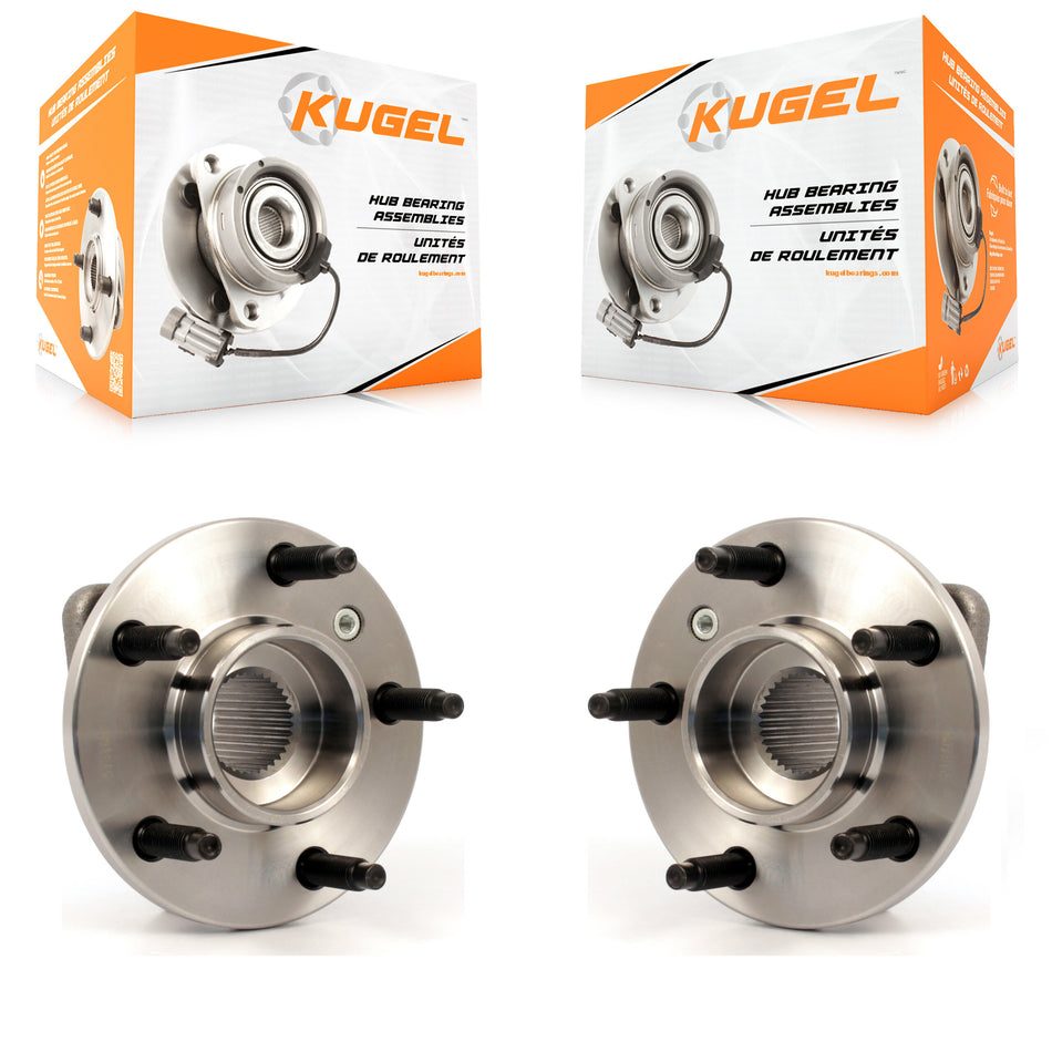 Front Wheel Bearing And Hub Assembly Pair For Chevrolet Impala Pontiac Buick Grand Prix Rendezvous Century Monte Carlo Venture LaCrosse Montana Regal Aztek Allure K70-100265