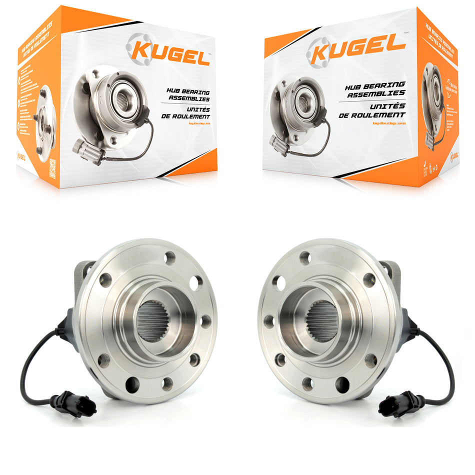 Front Wheel Bearing And Hub Assembly Pair For Saab 9-3 9-3X K70-100275