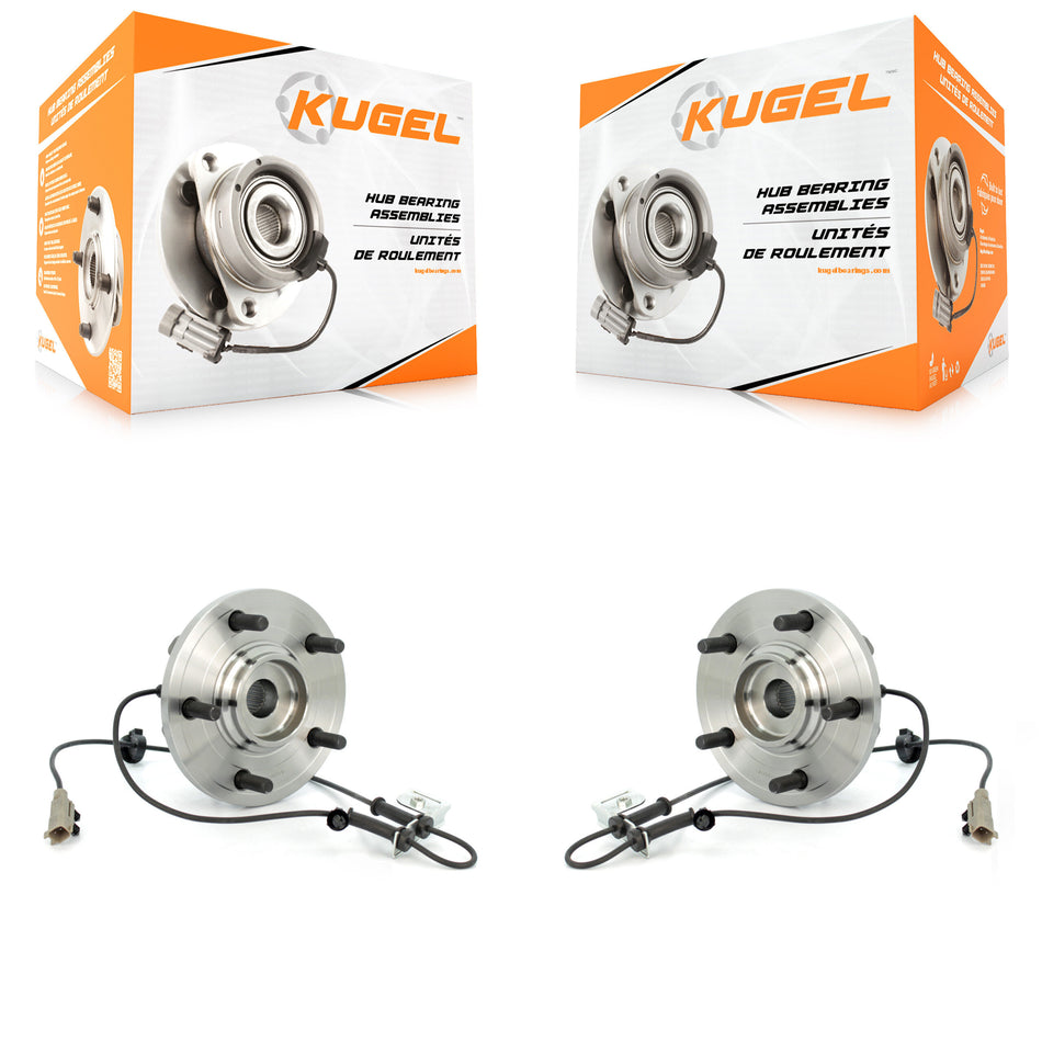 Front Wheel Bearing And Hub Assembly Pair For 2004-2006 Chrysler Pacifica K70-100281