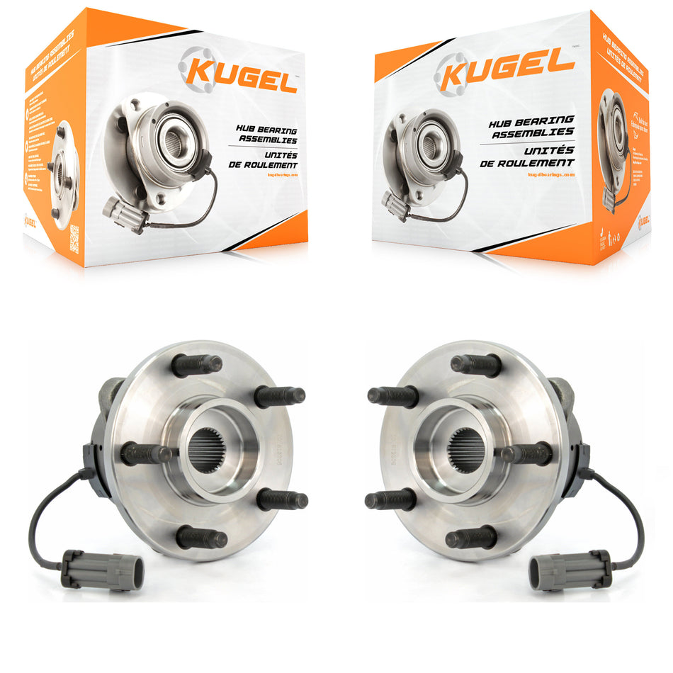 Front Wheel Bearing And Hub Assembly Pair For Chevrolet Cobalt HHR Saturn Ion Pontiac G5 Pursuit K70-100284
