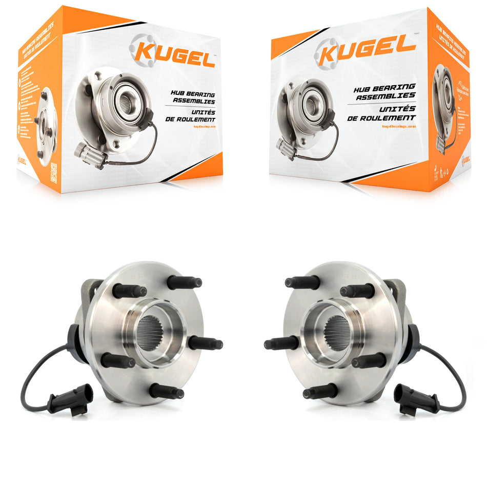 Front Wheel Bearing And Hub Assembly Pair For Chevrolet Malibu Pontiac G6 Cobalt HHR Saturn Aura K70-100289