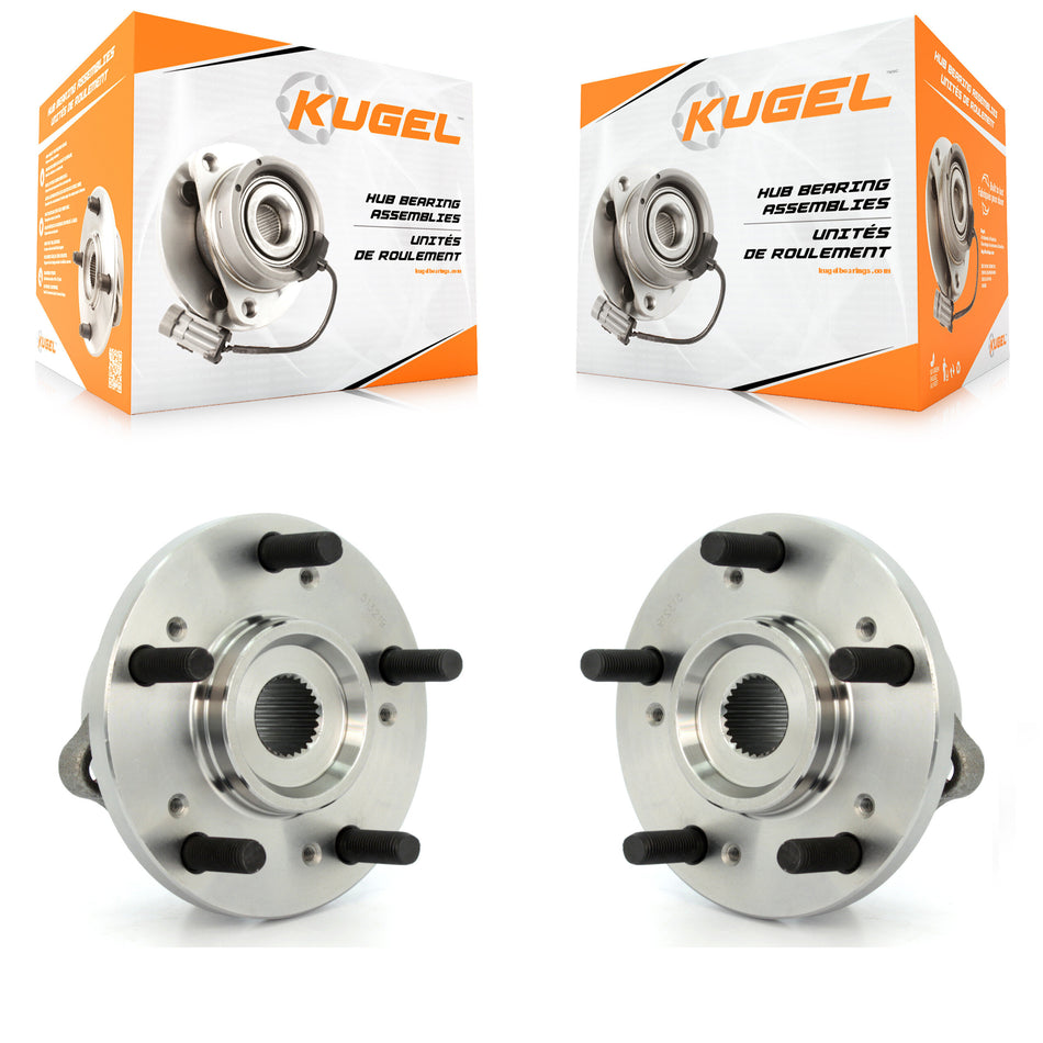 Front Wheel Bearing And Hub Assembly Pair For Mitsubishi Galant Eclipse Endeavor K70-100291