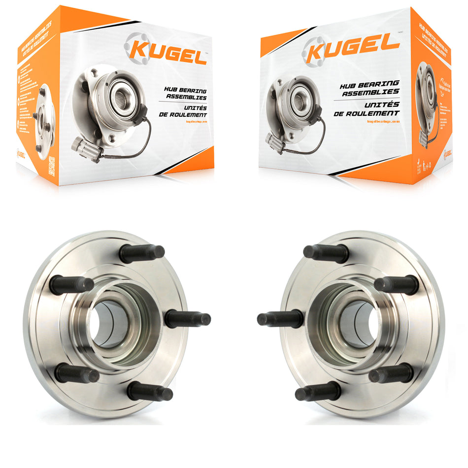Front Wheel Bearing And Hub Assembly Pair For Ford Mustang Avanti K70-100293