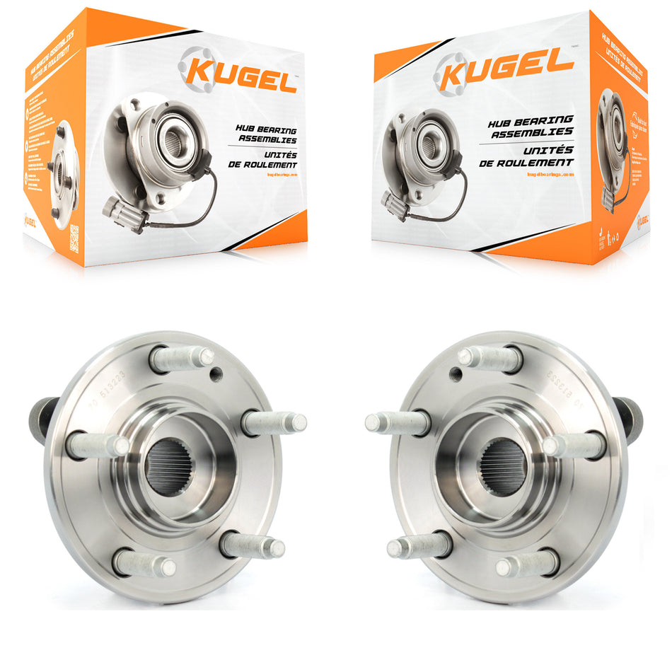 Front Wheel Bearing And Hub Assembly Pair For Ford Five Hundred Freestyle Taurus Mercury Montego X Sable K70-100295