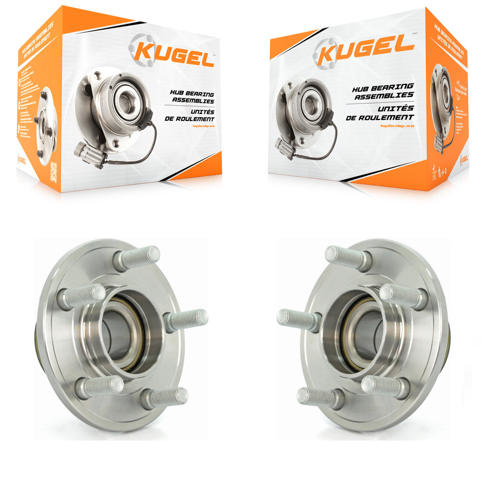 Front Wheel Bearing And Hub Assembly Pair For Dodge Chrysler 300 Charger Challenger Magnum K70-100296