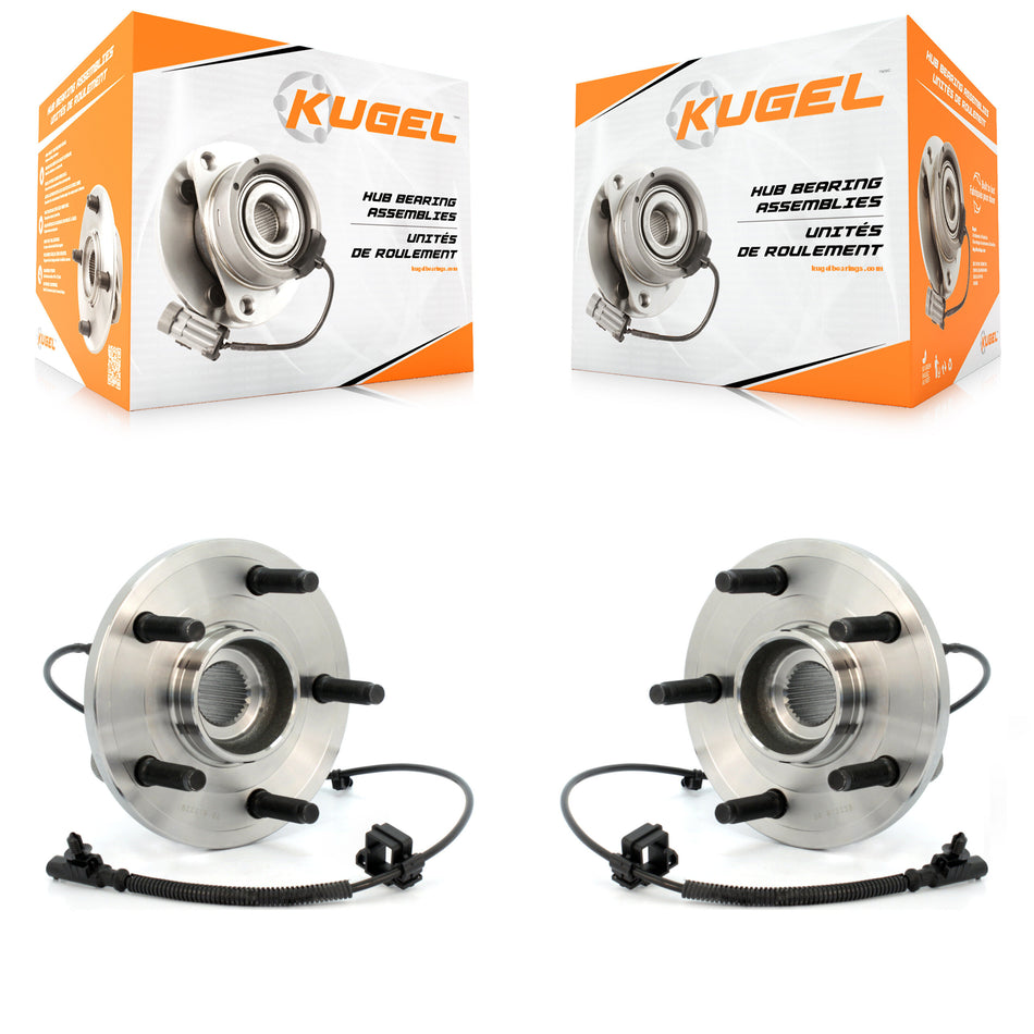 Front Wheel Bearing And Hub Assembly Pair For Dakota Dodge Mitsubishi Raider Ram K70-100300