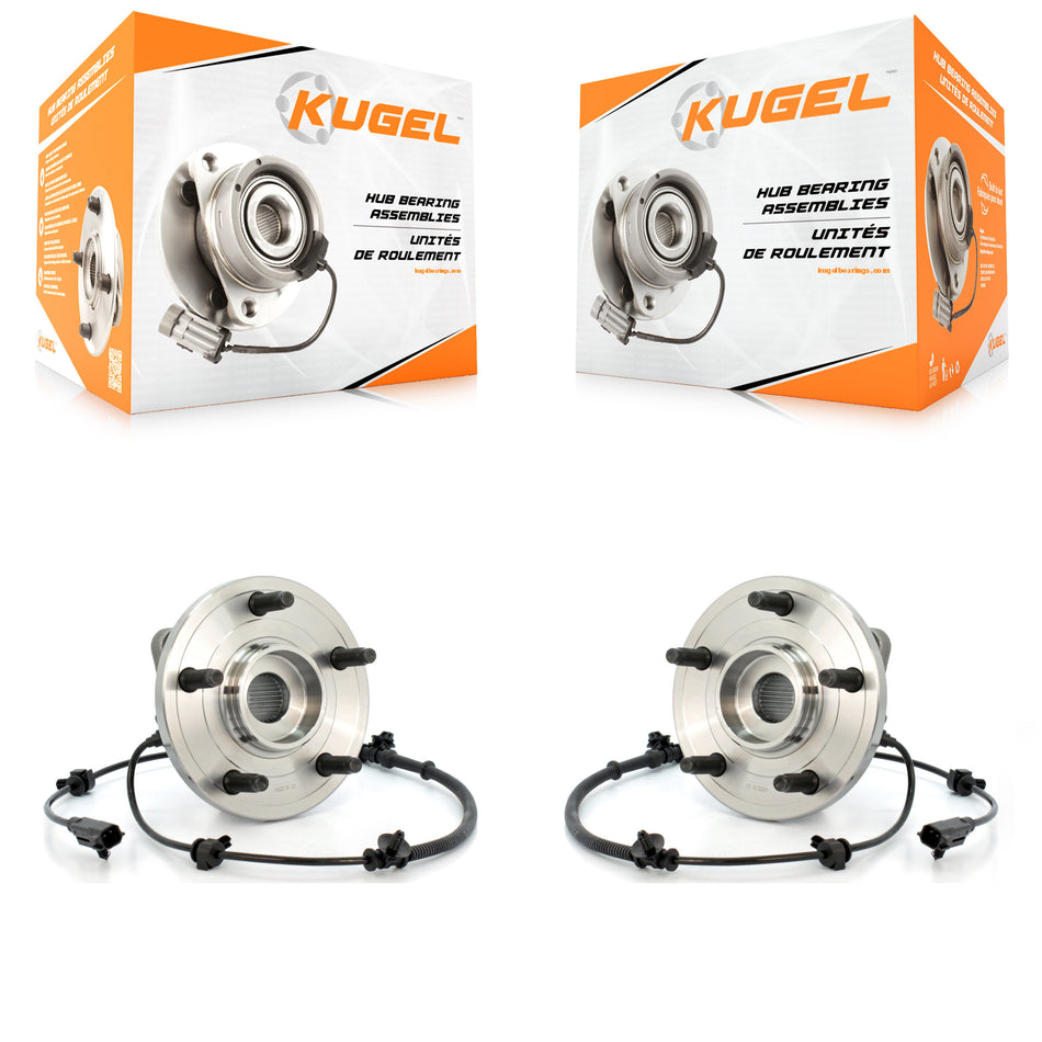 Front Wheel Bearing And Hub Assembly Pair For Jeep Grand Cherokee Commander K70-100302