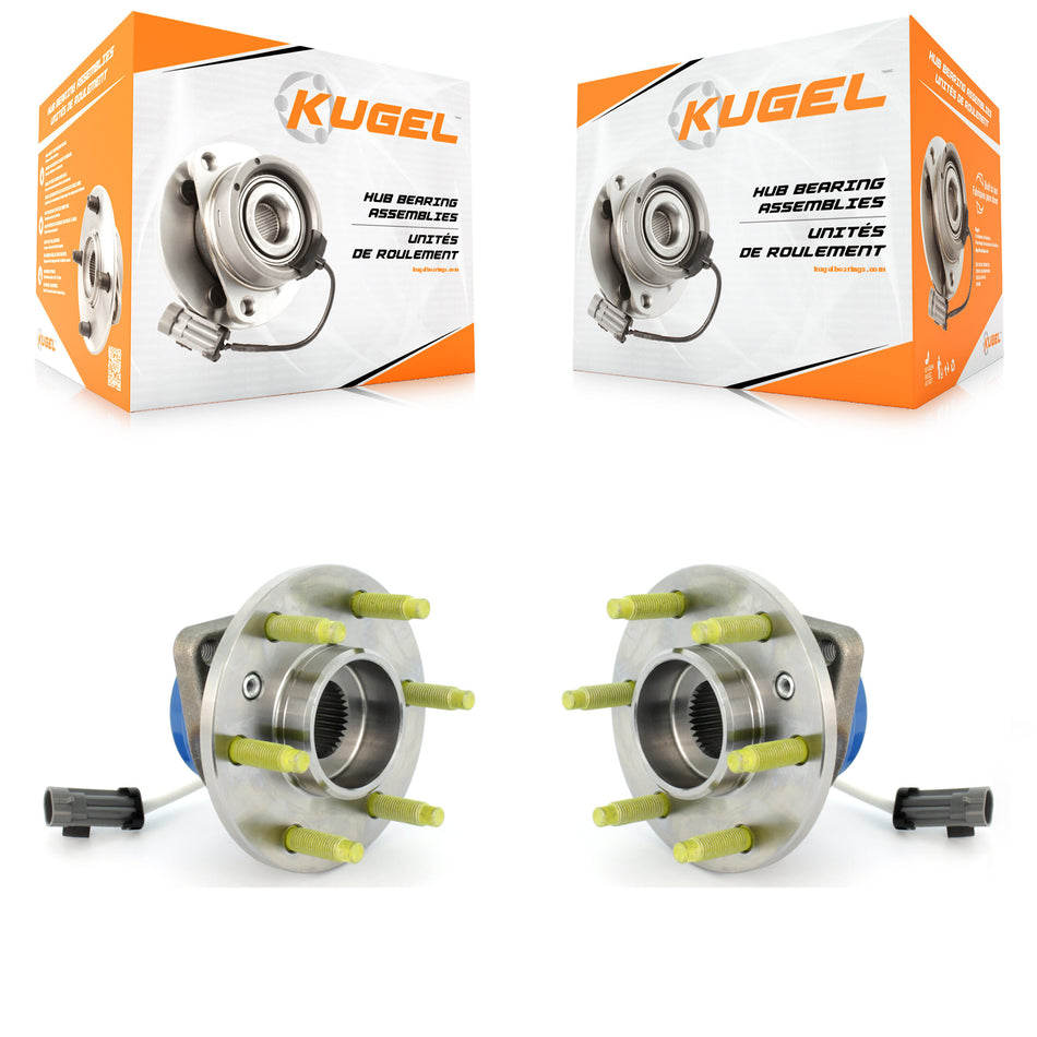 Front Wheel Bearing And Hub Assembly Pair For Chevrolet Uplander Buick Terraza Pontiac Montana Saturn Relay K70-100303