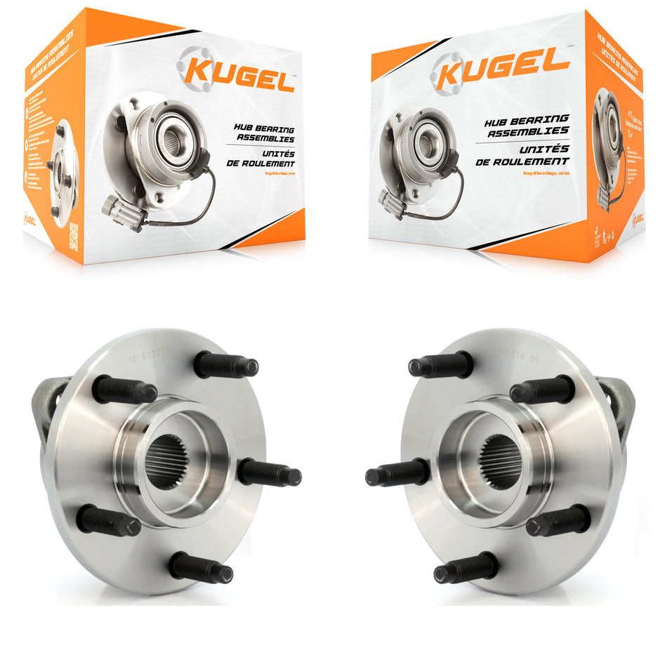 Front Wheel Bearing And Hub Assembly Pair For Chevrolet HHR K70-100304