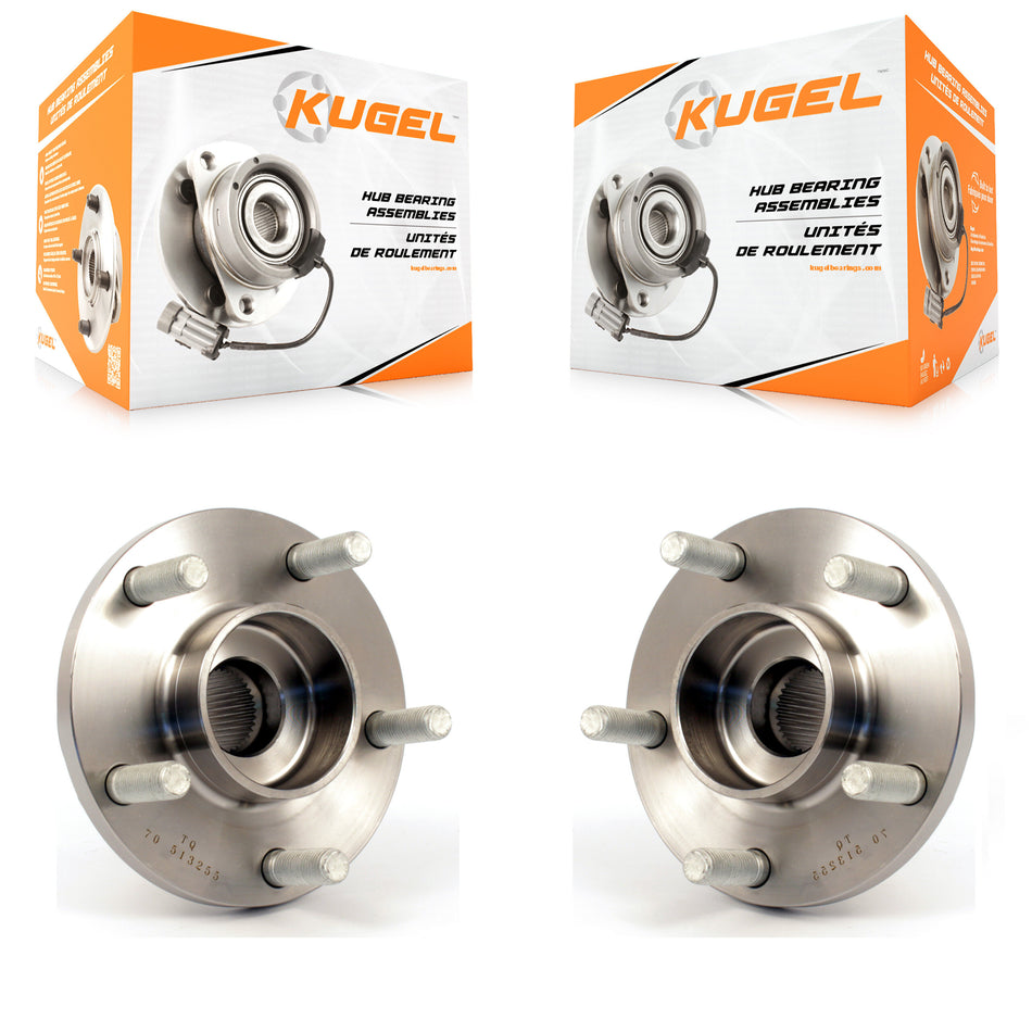 Front Wheel Bearing And Hub Assembly Pair For Volvo S40 C70 C30 V50 K70-100311