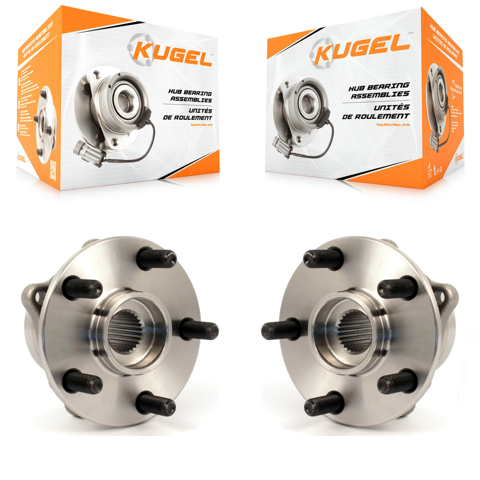 Front Wheel Bearing And Hub Assembly Pair For 2004-2009 Toyota Prius K70-100320