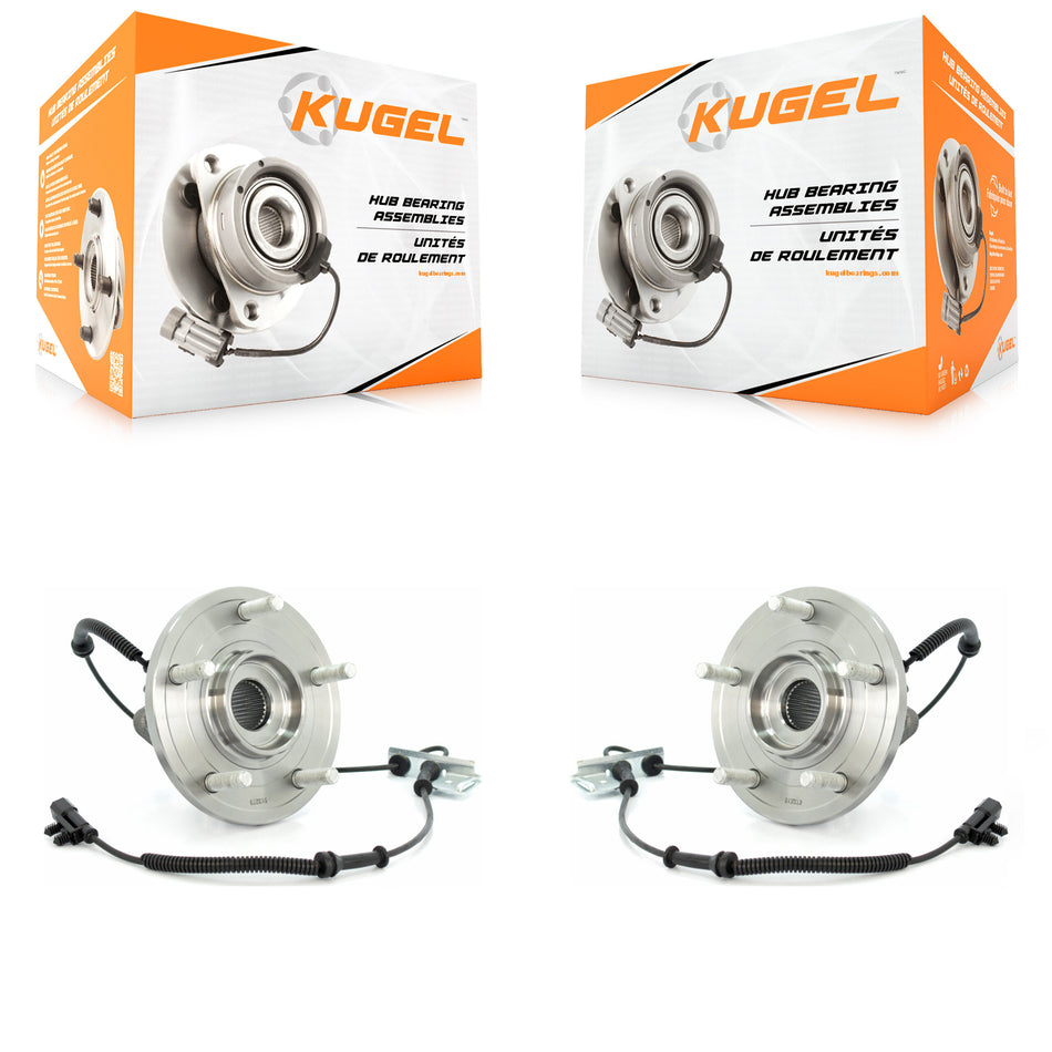 Front Wheel Bearing And Hub Assembly Pair For Chrysler Town & Country Dodge Grand Caravan Volkswagen Routan K70-100327