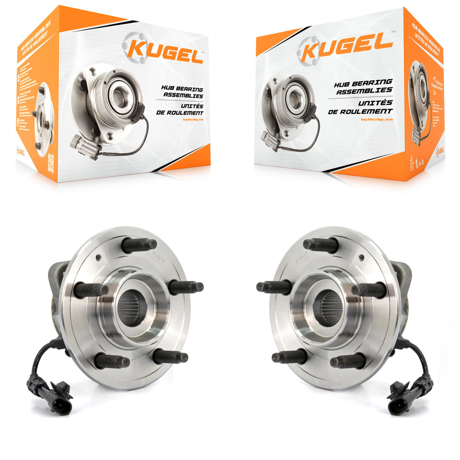 Front Wheel Bearing And Hub Assembly Pair For Chevrolet Equinox Saturn Vue Captiva Sport Pontiac Torrent Suzuki XL-7 K70-100329
