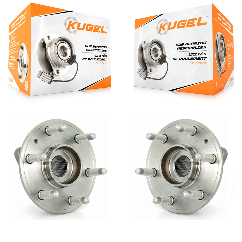 Front Wheel Bearing And Hub Assembly Pair For Chevrolet Traverse GMC Acadia Buick Enclave Saturn Outlook Limited K70-100330