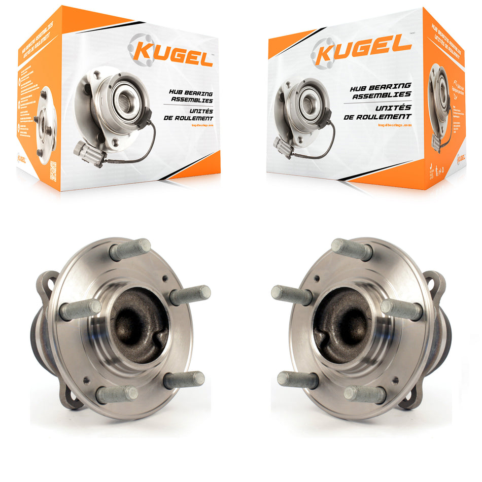 Front Wheel Bearing And Hub Assembly Pair For Hyundai Genesis Equus K70-100331