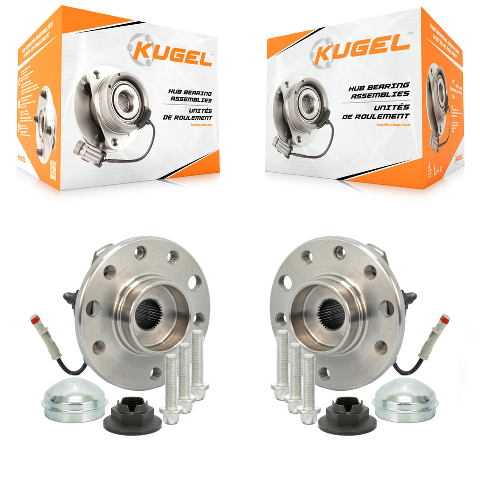 Front Wheel Bearing And Hub Assembly Pair For 2008-2009 Saturn Astra K70-100334