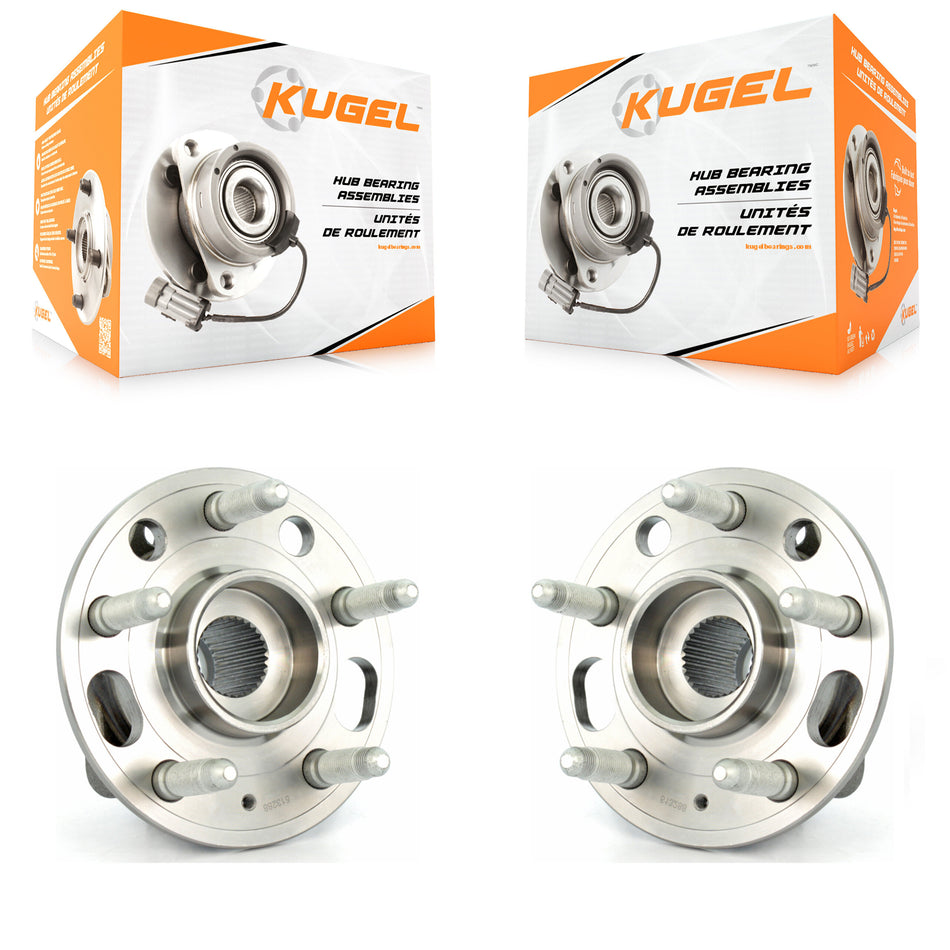 Front Wheel Bearing And Hub Assembly Pair For Chevrolet Equinox GMC Terrain Malibu Buick Impala LaCrosse Cadillac Regal XTS Limited CTS Saab 9-5 K70-100337