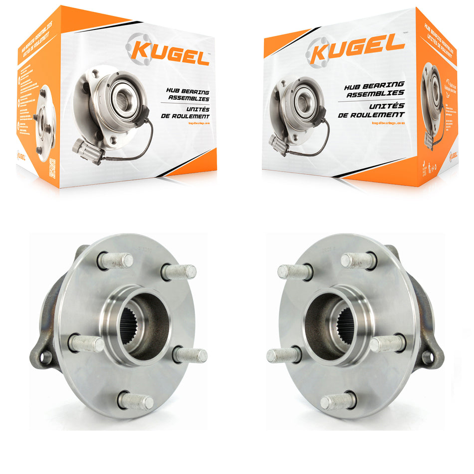 Front Wheel Bearing And Hub Assembly Pair For 2006-2013 Suzuki Grand Vitara K70-100339