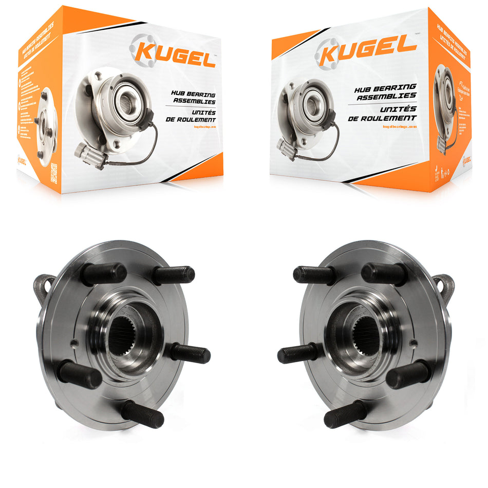 Front Wheel Bearing And Hub Assembly Pair For 2011-2017 Honda Odyssey K70-100340