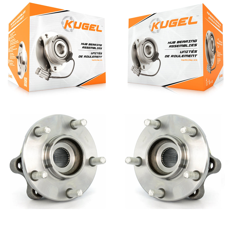 Front Wheel Bearing And Hub Assembly Pair For Nissan Murano Quest K70-100350