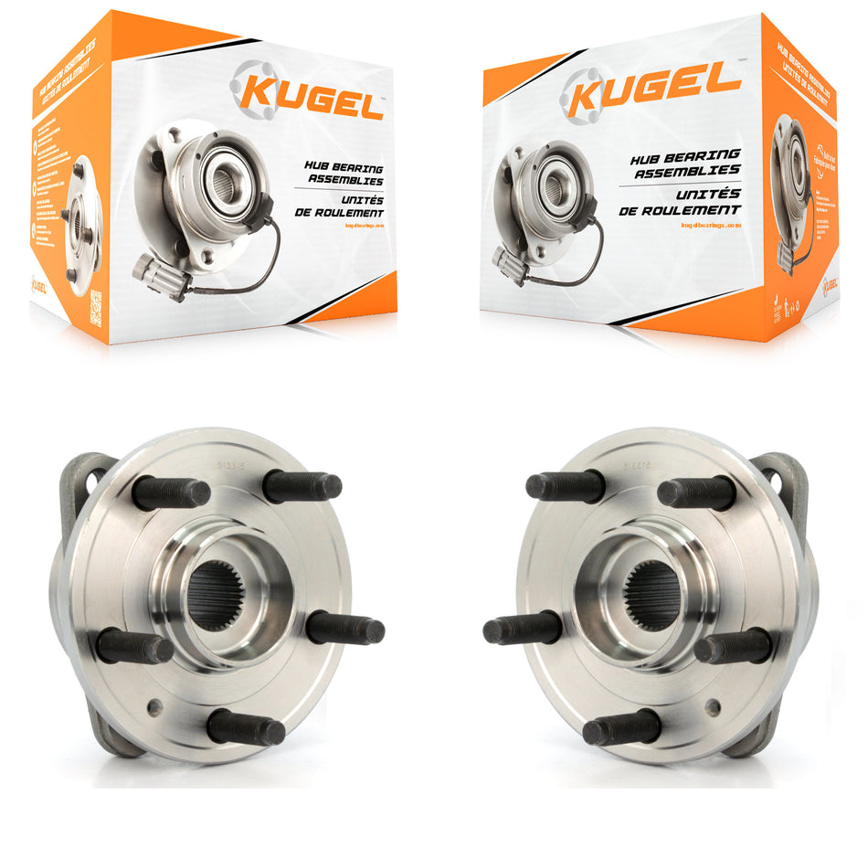 Front Wheel Bearing And Hub Assembly Pair For Chevrolet Cruze Limited K70-100351